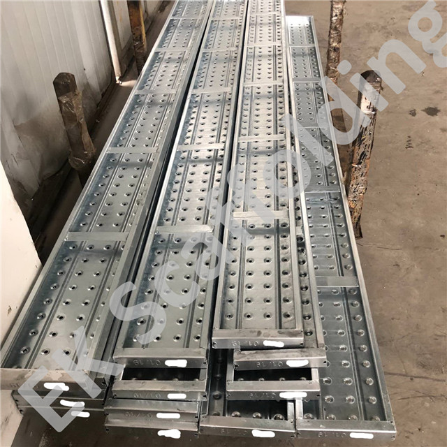Galvanized Metal Board HDG Scaffolding Deck Steel Plank