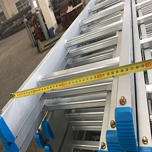 Building Materials Scaffolding Aluminium Steel Straight Ladder