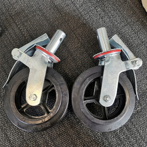 Duty Rubber Scaffolding Accessories Caster Wheel