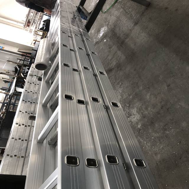 BS Standard Scaffolding Aluminium Straight Ladder for Construction
