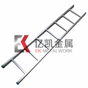 Single Straight Pole 6063 Alloy Aluminium Scaffolding Ladder