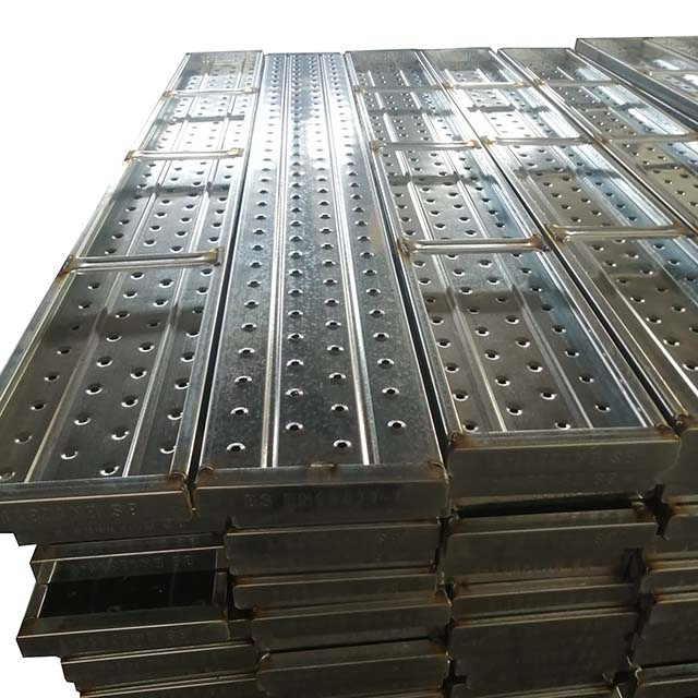 Pre-Galvanized Metal Board Scaffolding Steel Plank
