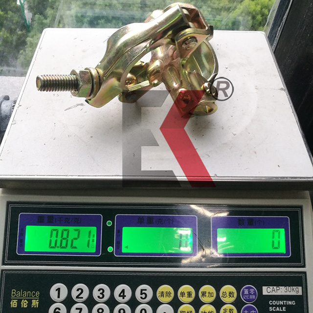 Pressed Scaffolding Double Fixed Right Angle Coupler 