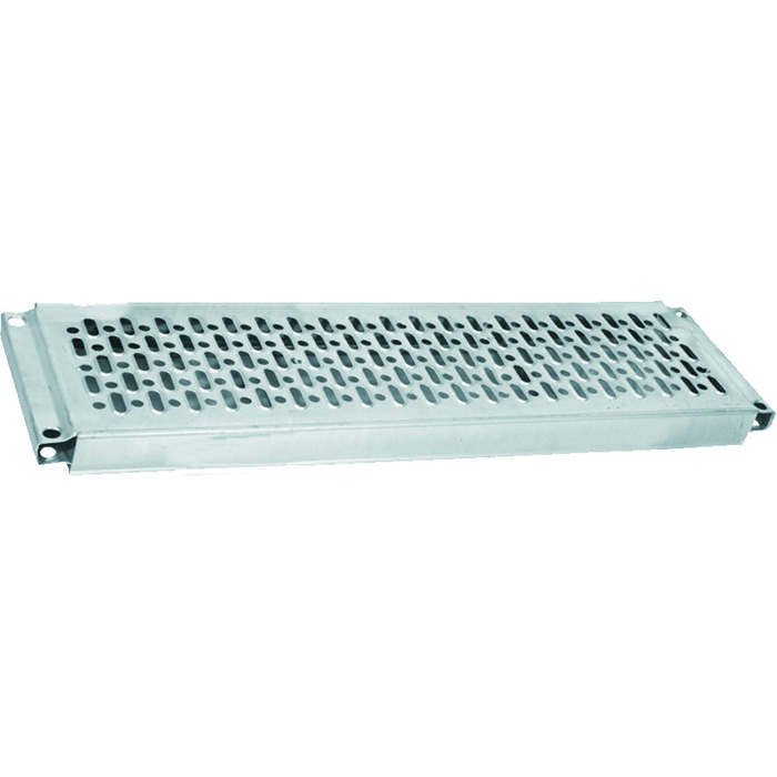 Scaffolding plank with hook