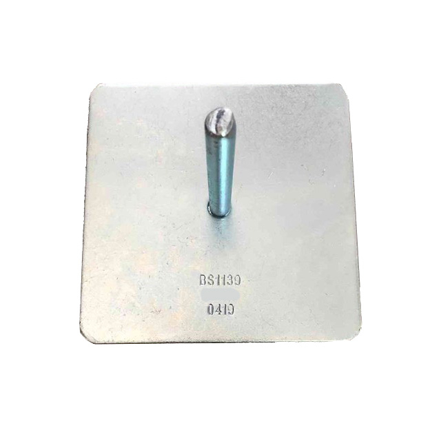 Galvanized Welded Scaffolding Steel Solid Base Plate