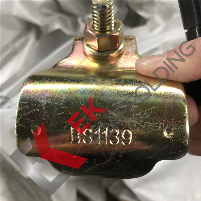 BS1139 Color Zinc Plated Pressed Scaffolding Coupler