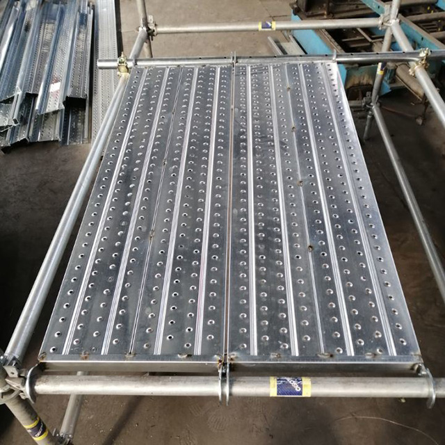 Scaffolding Galvanized HDG Steel Hook Plank