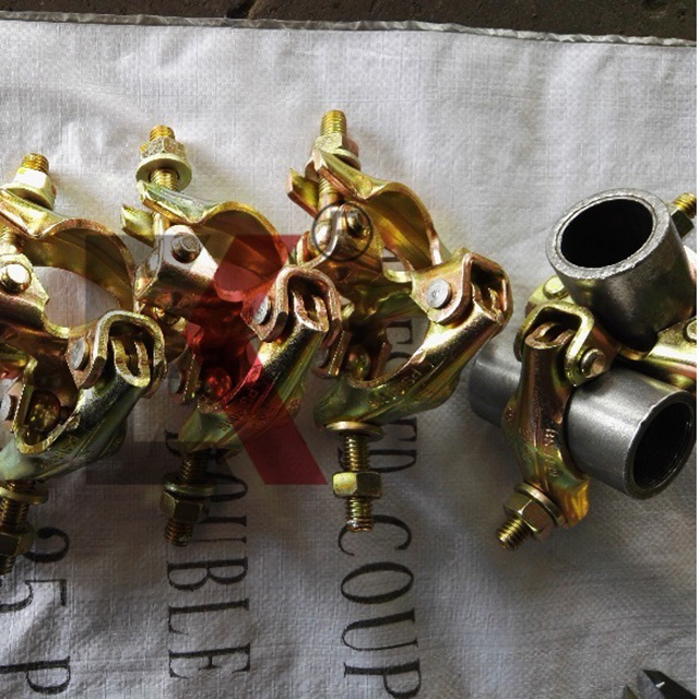 Pressed Scaffolding Double Fixed Right Angle Coupler 