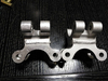 Scaffolding Right Angle Fixed Clamp Aluminium Alloy Fitting Double Coupler