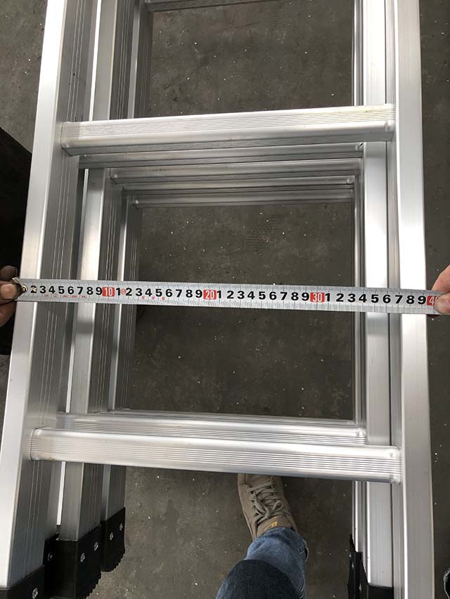 BS Standard Aluminium Scaffolding Straight Ladder for Construction