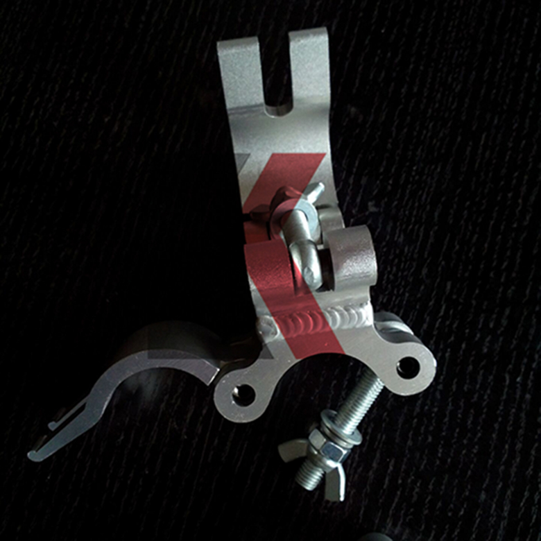 Scaffolding Right Angle Fixed Clamp Aluminium Alloy Fitting Double Coupler