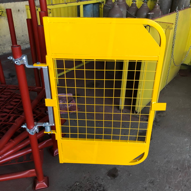 Steel Painted Scaffolding Safety Gate for Construction