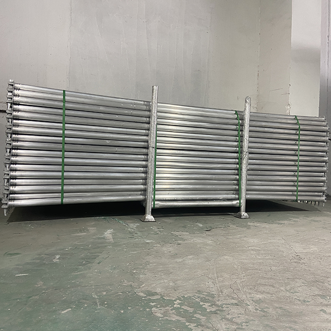 Aluminum Ringlock Scaffolding Crossbar