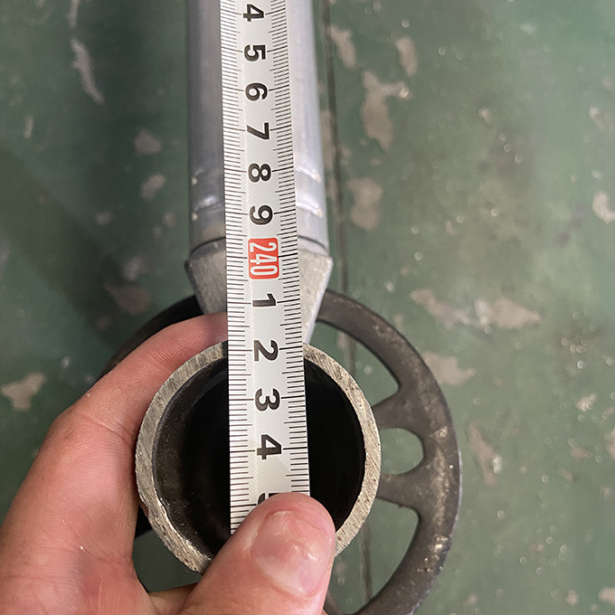 Aluminum Ringlock Scaffolding System Ledger 2.4m