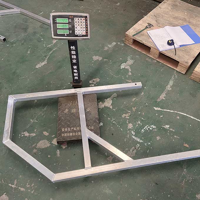 Aluminum Ringlock Scaffolding Stair Handrail 1.5m - Top