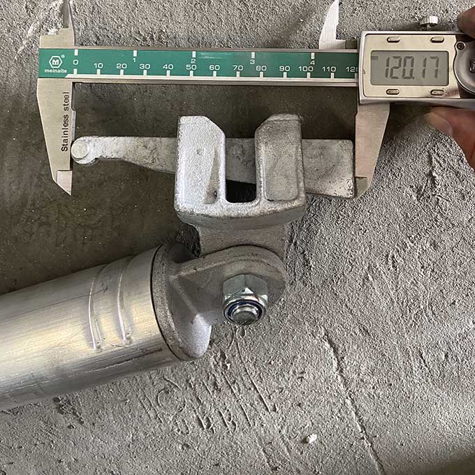 Aluminum Ringlock Scaffolding Face Brace 1.8m Bay