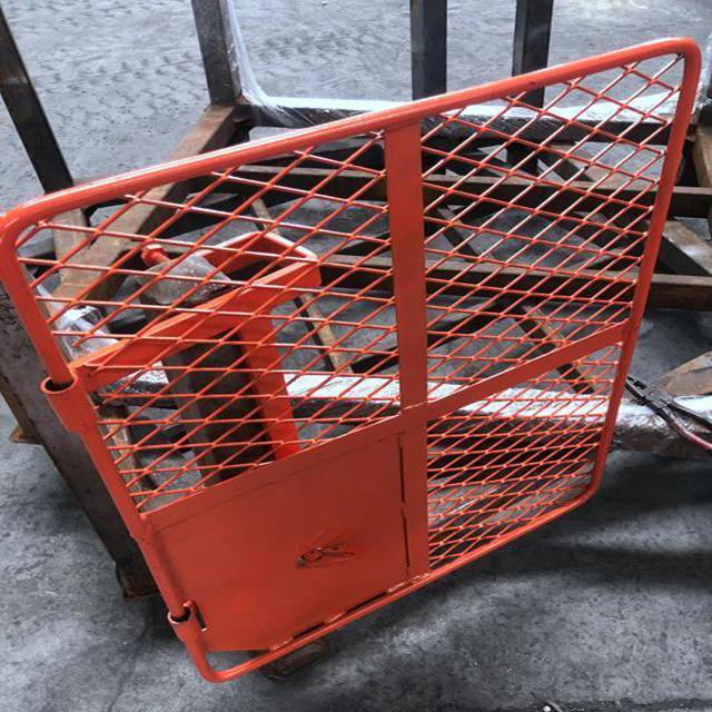 Painted Scaffolding Safety Gate for Construction