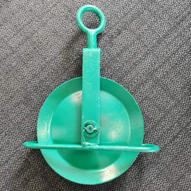 China Powder Coating Scaffolding Accessories Gin Wheel