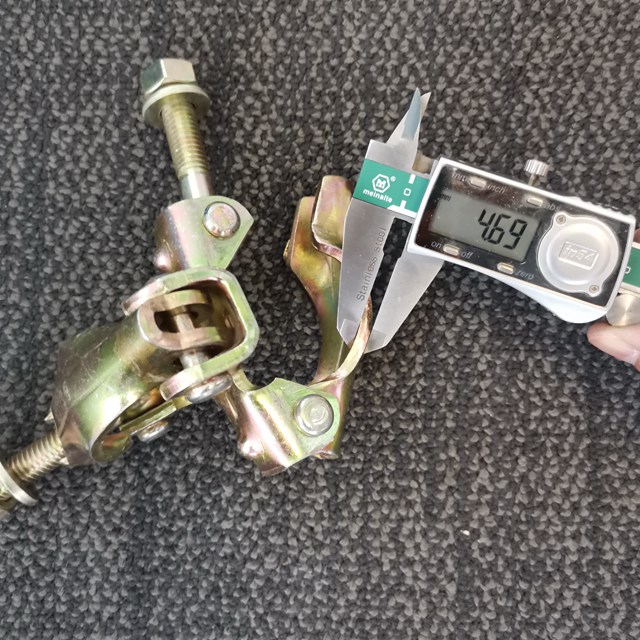 BS1139 Pressed Scaffolding Galvanized Double Coupler