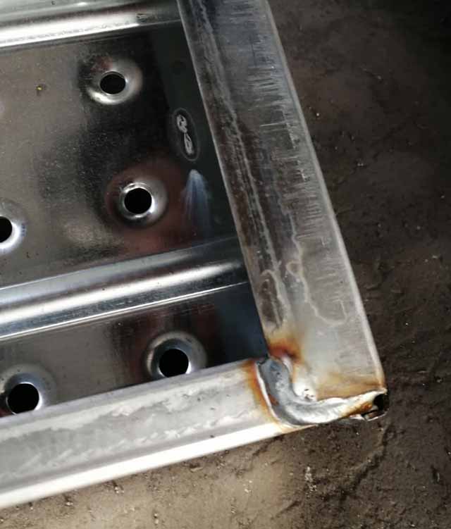 Galvanized Metal Deck Scaffolding Walk Boards