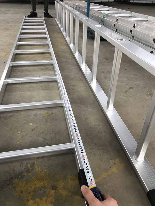 Scaffold 4m Aluminium Scaffolding Straight Ladder from China