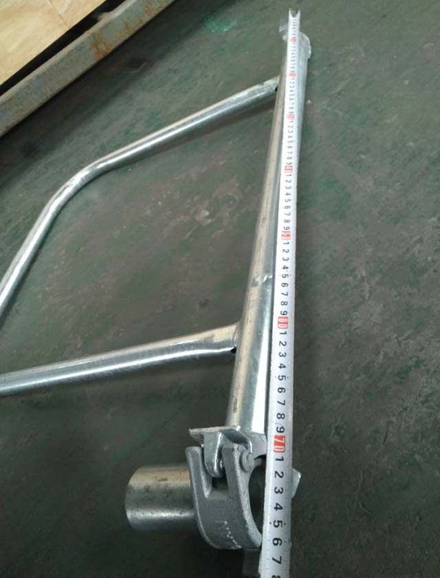 Scaffolding Drop Forged Half Coupler End Railguard
