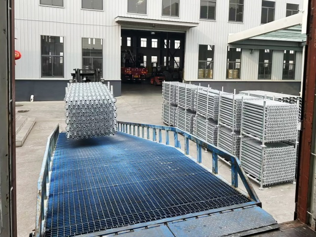 delivery of ringlock scaffolding system