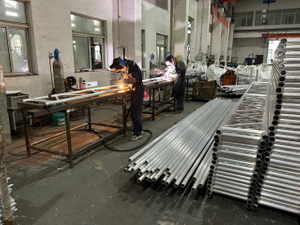 Aluminum beam welding