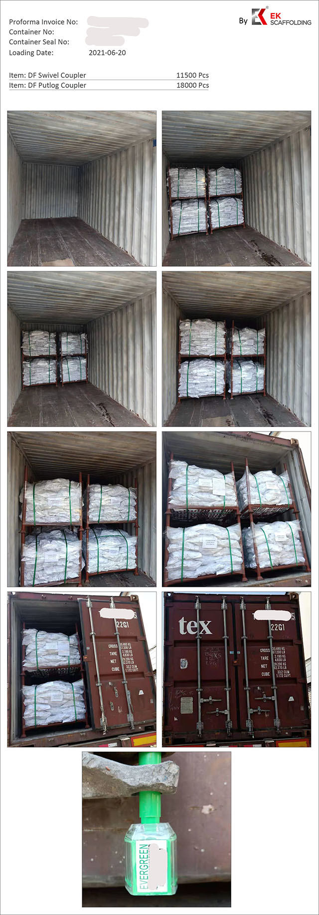 Scaffolding Coupler Loading