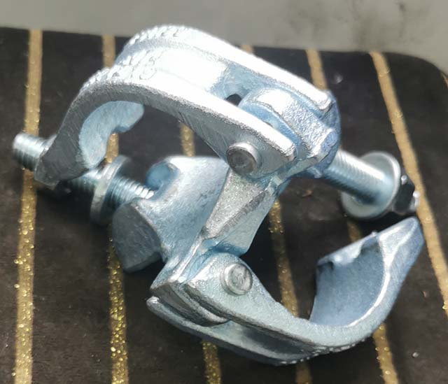 Drop Forged Scaffolding Galvanized Fixed Coupler