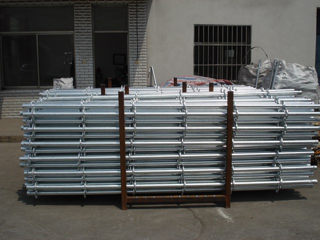 Hot Dipped Galvanized Ringlock Scaffolding System HDG Vertical Standard