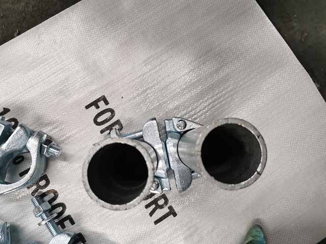 Drop Forged Scaffolding Electro-galvanized Swivel Coupler