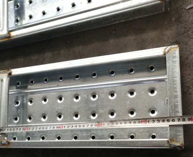 Galvanized Metal Deck Scaffolding Walk Boards