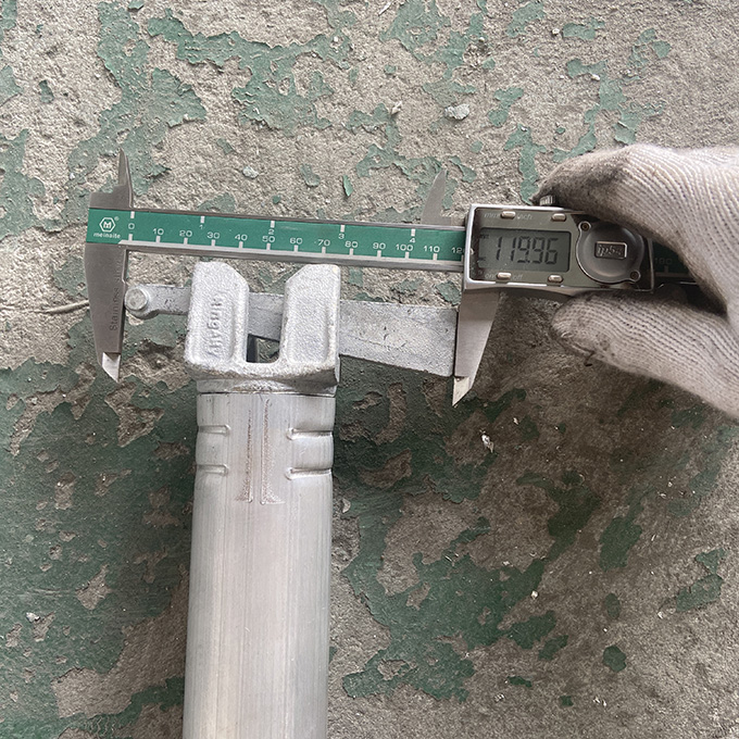 Aluminum Ringlock Scaffolding System TransLedger 1.2m