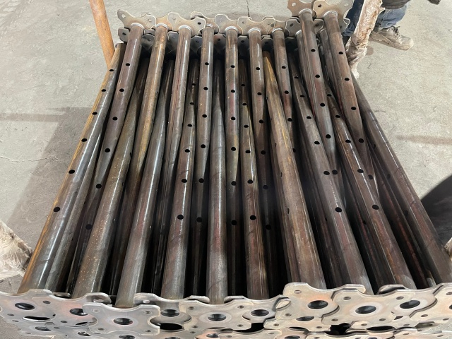 steel prop inner tube welding