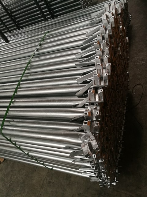 Hot-Dip Galvanized Ringlock Scaffolding System Diagonal Brace