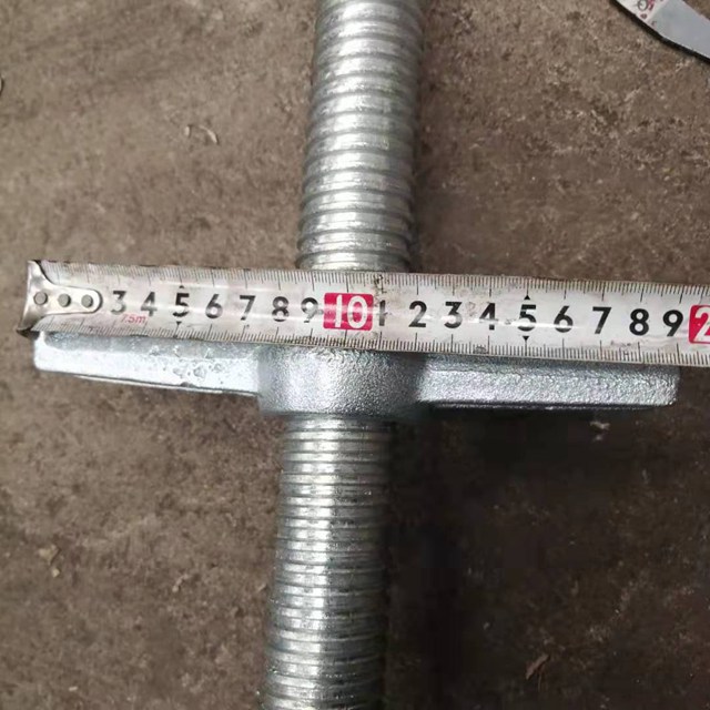 HDG Scaffolding Hollow Screw Base Jack for Construction