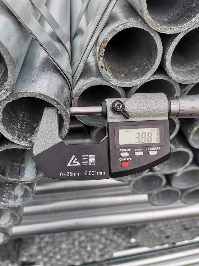 EN74 Scaffold Steel Tube HDG Scaffolding Pipe