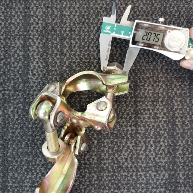 BS1139 Pressed Scaffolding Galvanized Double Coupler