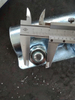 EN74 Pressed Scaffolding Sleeve Coupler Zinc Plated White External Connector
