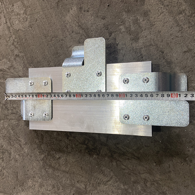 Aluminum Ringlock Scaffolding System Toe Board 0.5m