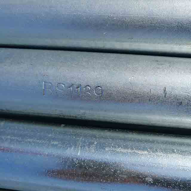GI Steel Tube HDG Scaffolding Pipe