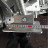Galvanized BS1139 Scaffolding Swivel Screw Base Jack Nut For Tower Scaffold