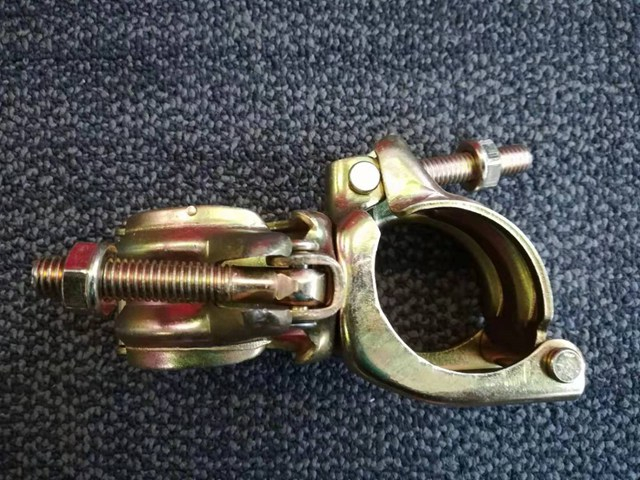 Color Zinc Plating JIS Scaffolding Pressed 60.5 Double Coupler