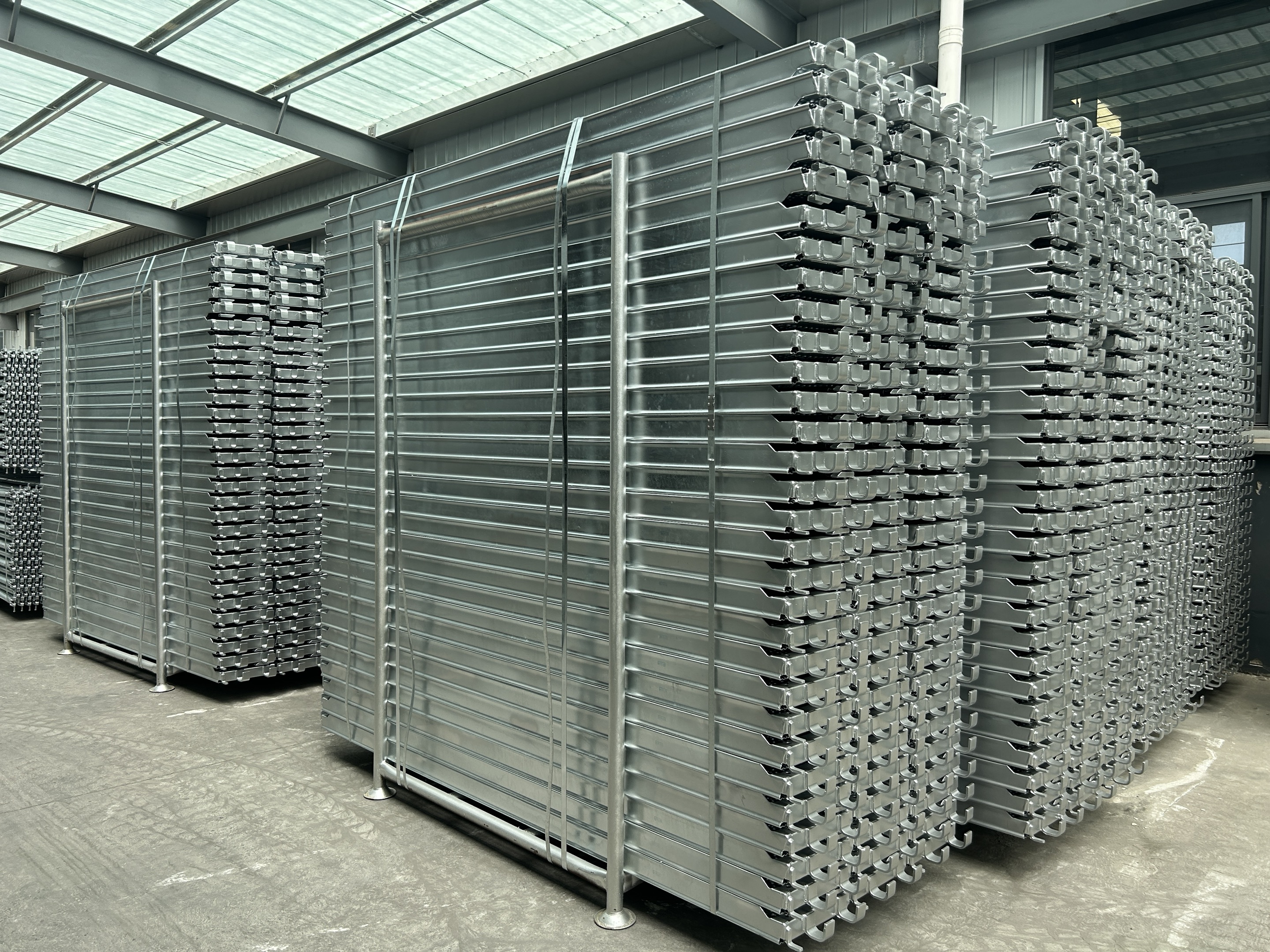 galvanized scaffolding plank