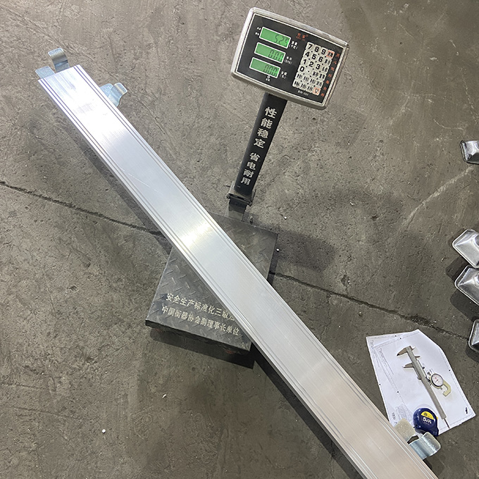 Aluminum Ringlock Scaffolding System Toe Board 1.8m