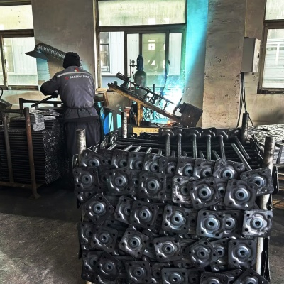 scaffolding hollow adjustable base jack