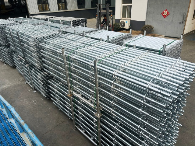 delivery of ringlock scaffolding system