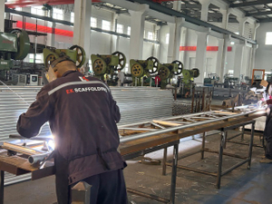 Aluminum beam welding