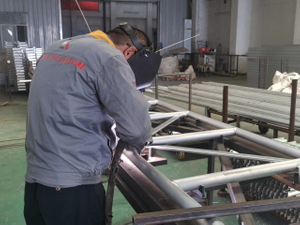 Aluminum beam welding